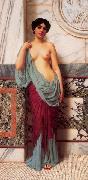 John William Godward At the Thermae Germany oil painting artist